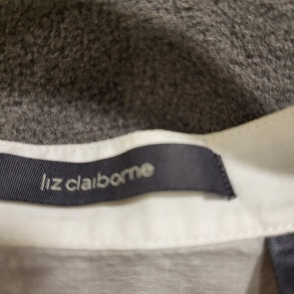 Liz Claiborne Embroidered Shirt Women's Size Medium Button Up Cotton Long Sleeve - Picture 3 of 6